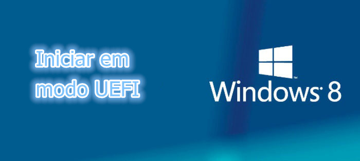 Redefinir  senha esquecida do Windows 8 em modo UEFI