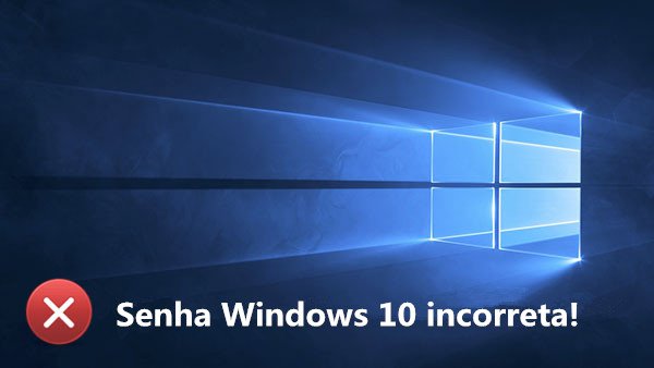 redefinir senha esquecida do Windows 10