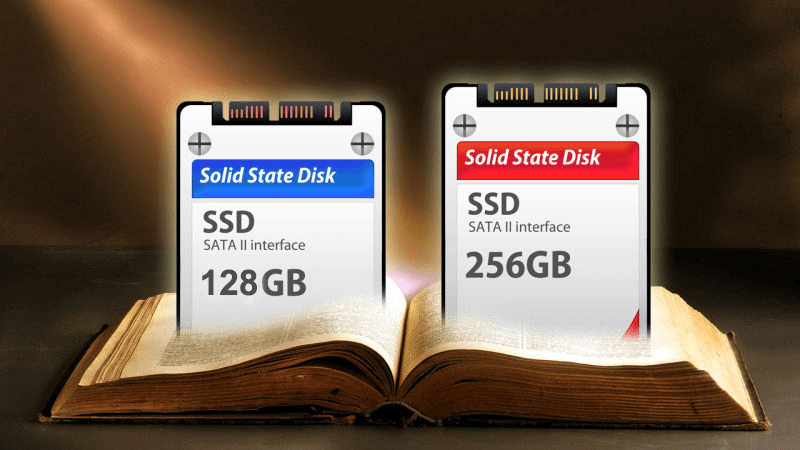 capacidade de SSD